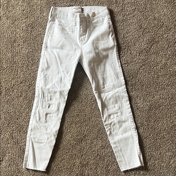 Abercrombie Kids White Jeans - Picture 1 of 2